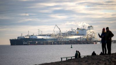 Anteil von LNG an Gasimporten weiter gering