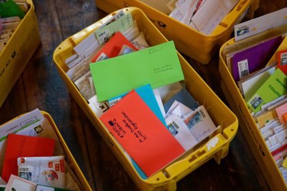 300.000 Briefe sind in Weihnachtspostfilialen eingetroffen