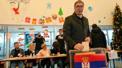 Serbiens Präsident nimmt Sieg für seine Partei in Anspruch