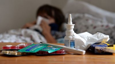 Atemwegsviren: Mehr als jeder Zehnte ist krank