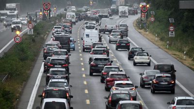 Geduld üben: Hunderte Baustellen auf Autobahnen in Deutschland