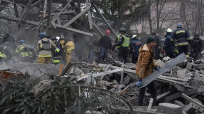 Kiew: Massivster russischer Luftangriff seit Kriegsbeginn