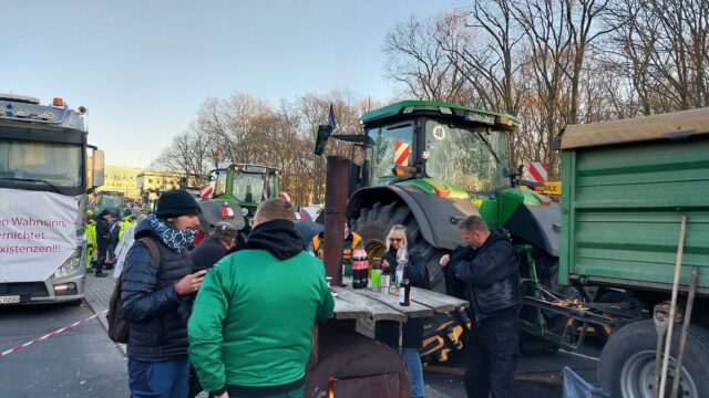 Bauern am Brandenburger Tor: „Diesen Zusammenhalt habe ich nicht für möglich gehalten“