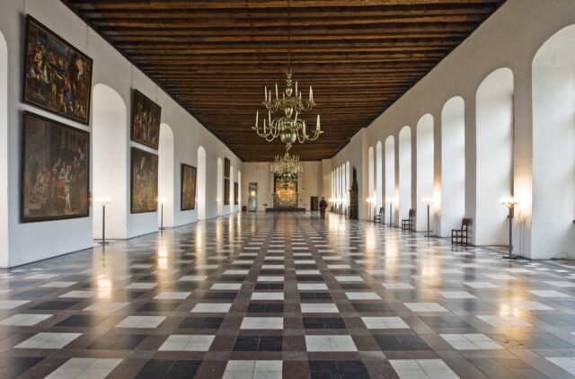 Saal im Schloss Kronborg