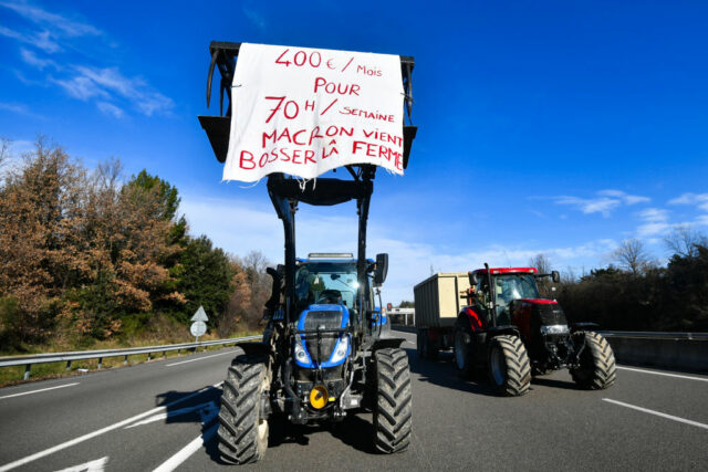 Frankreichs Bauern protestieren – und danken den Landwirten jenseits des Rheins
