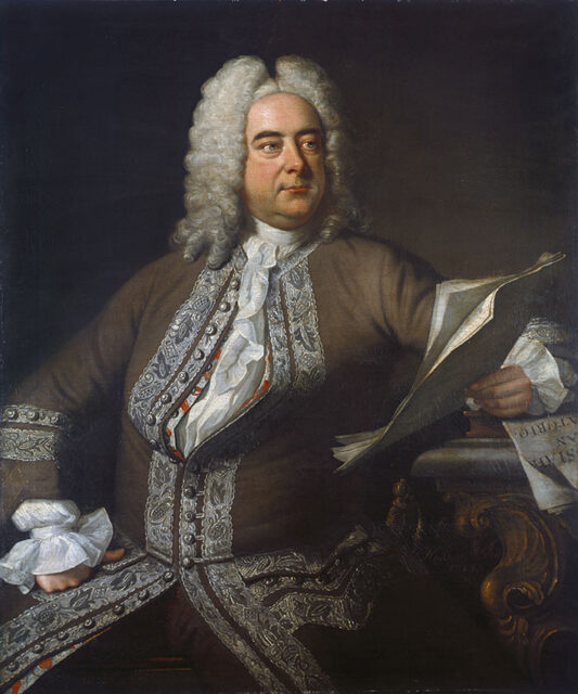Porträt von Georg Friedrich Händel