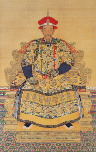 Kaiser Kangxi im hohen Alter