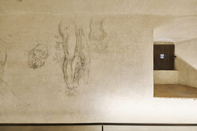 Detailzeichnung von Michelangelo