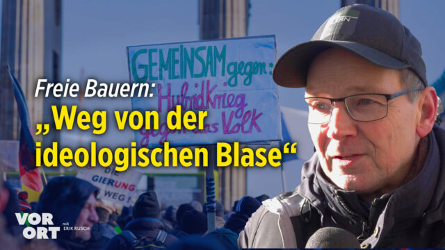 Berlin: Freie Bauern fordern grundsätzliches Umsteuern der verfehlten Agrarpolitik