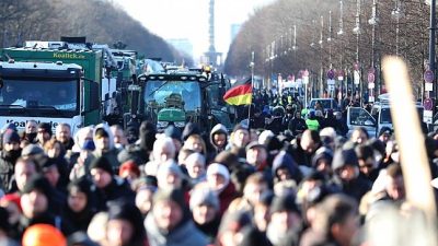 Berlinerin zu Bauern-Protesten: „Eigentlich sollten wir alle auf die Straße gehen“