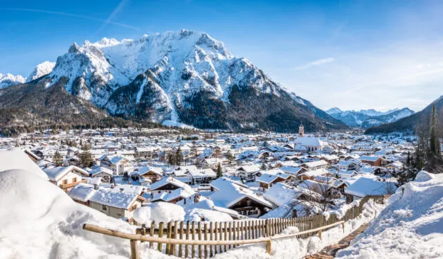Mittenwald im Winter