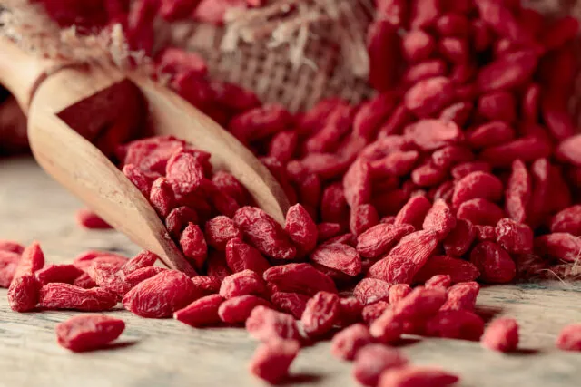 Nahrungsmittel für Frauen: die Goji-Beere