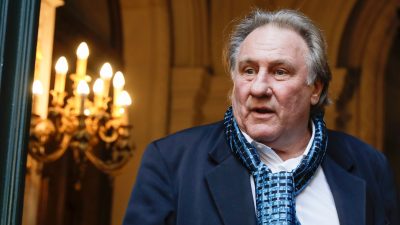 Filmstar Gérard Depardieu erneut wegen sexuellen Übergriffs angezeigt