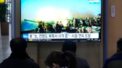 Südkorea: Neue Schießübungen von Nordkorea an Seegrenze