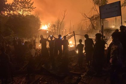 Feuer im Rohingya-Flüchtlingslager: Tausende obdachlos