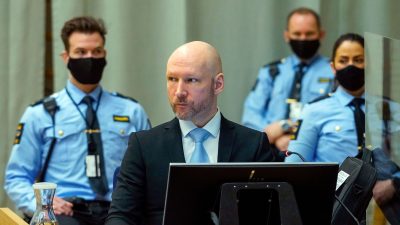 Norwegen: Breivik wieder vor Gericht – Klage gegen Staat