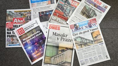 Amoklauf in Prag: Untersuchung sieht keine Polizeifehler