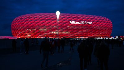 Gedenkfeier für Beckenbauer in Allianz Arena am 19. Januar