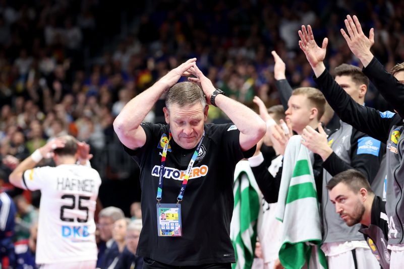 Stimmungsdämpfer für Handballer gegen Frankreich
