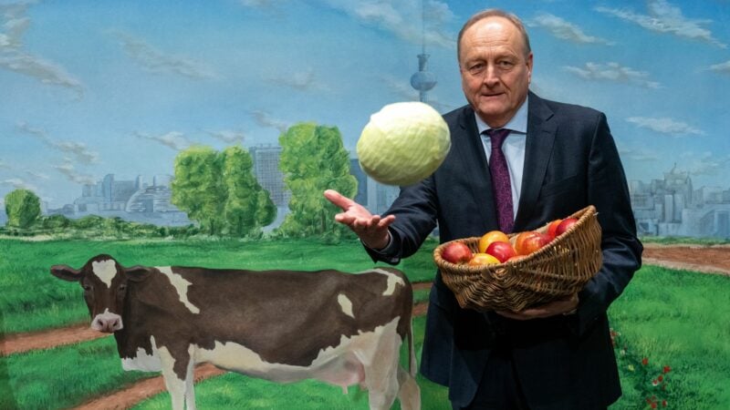 Bauernpräsident Joachim Rukwied auf der Grünen Woche in Berlin.