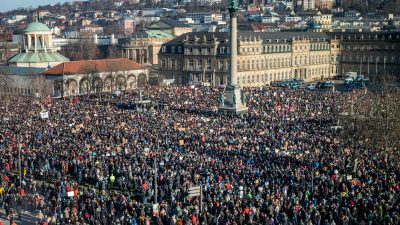 Demonstrationen „gegen Rechts“ in mehreren deutschen Städten