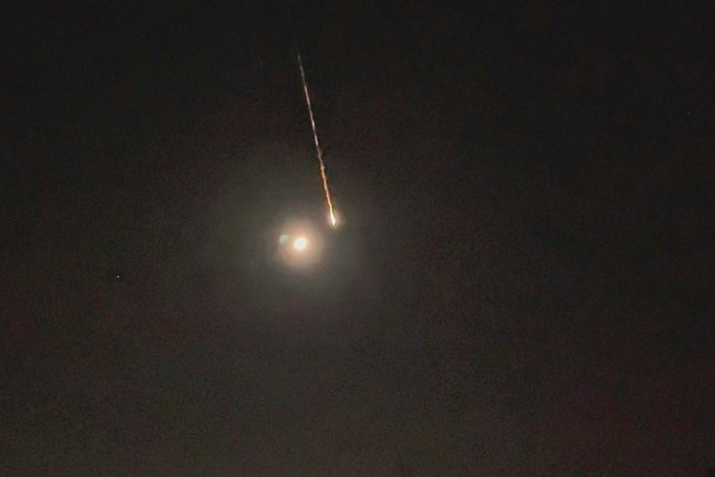 Ein Asteroid ist in der Nacht über Brandenburg beim Eintritt in die Atmosphäre verglüht.