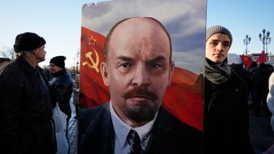 „Good bye Lenin“: Sturm stürzt Lenin in Kasachstan vom Sockel