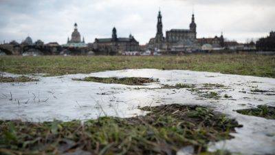 Sturmtief bringt mildes Tauwetter nach Deutschland