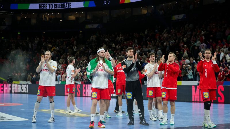 Handball-EM: Dänen mit Niederlage ins Halbfinale