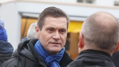 AfD-Politiker Uwe Thrum will Landrat im Saale-Orla-Kreis werden.
