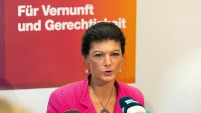Die ehemalige Linken-Politikerin Sahra Wagenknecht hatte ihre Partei am 8. Januar gegründet.