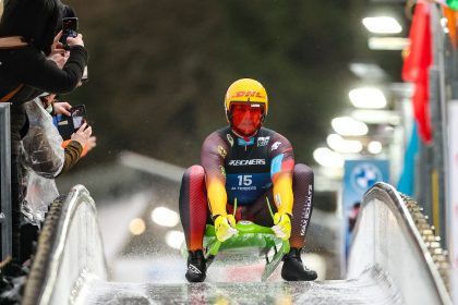 Rennrodler Langenhan Einsitzer-Weltmeister