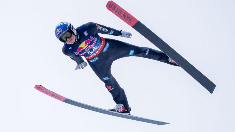 Andreas Wellinger ist bei der Skiflug-WM am Kulm auf dem zweiten Platz gelandet.
