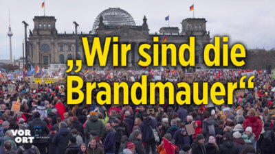 150.000 Menschen demonstrieren in Berlin: „#WirSindDieBrandmauer“ gegen Rechts