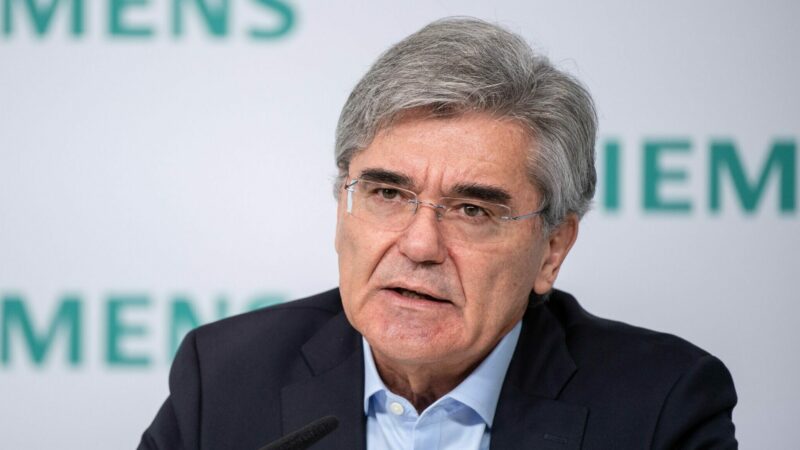 Eingeständnisse von Siemens-Energy-Chef: Windbranche ging zu viele Risiken ein