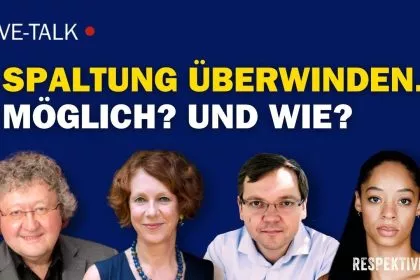 Wie die gesellschaftliche Spaltung überwinden, wie Brücken bauen?