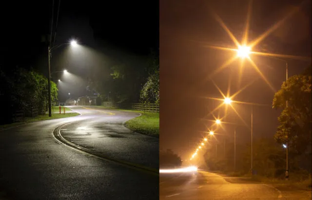 Farbtemperatur macht einen Unterschied bei der Lichtverschmutzung aus