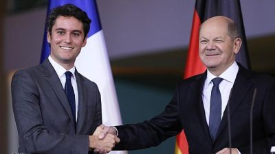 Frankreich und Deutschland versprechen Ukraine weitere Hilfe