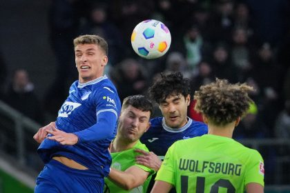 1. Bundesliga: Wolfsburg und Hoffenheim unentschieden