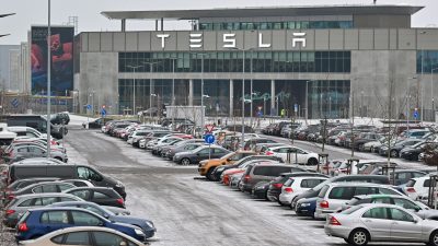 Tesla fährt Werk in Grünheide nach Pause wieder hoch