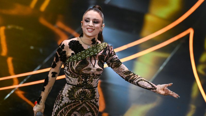 Sängerin Angelina Mango hat beim  Sanremo Musikfestival gewonnen.
