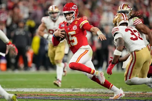 Der zweite Touchdown von Patrick Mahomes entschied die Partie.