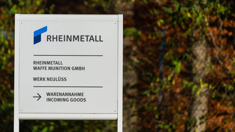 Scholz beim ersten Spatenstich: Rheinmetall baut neue Munitionsfabrik in Niedersachsen