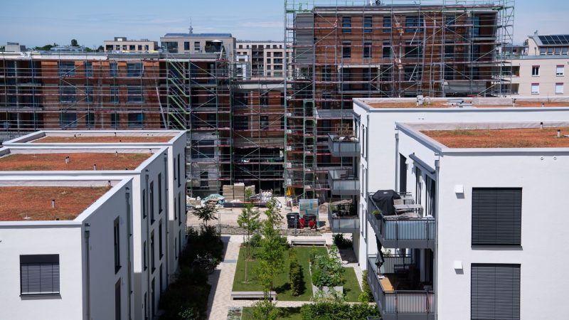 Der Wohnungsbau in Deutschland steckt in der Krise.
