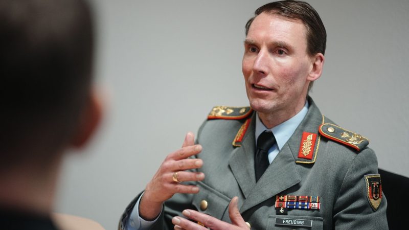 Christian Freuding, der den Planungsstab im Verteidigungsministerium leitet, begleitete vor zwei Wochen Generalinspekteur Carsten Breuer in die Ukraine.