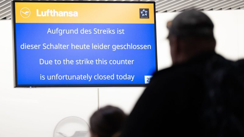 Bald wieder Streik? Verdi reagiert auf das neue Lufthansa-Angebot enttäuscht.