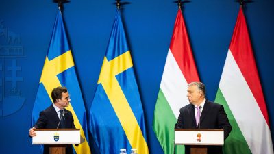Vor Votum zu NATO-Beitritt: Ungarn und Schweden verstärken Militärzusammenarbeit
