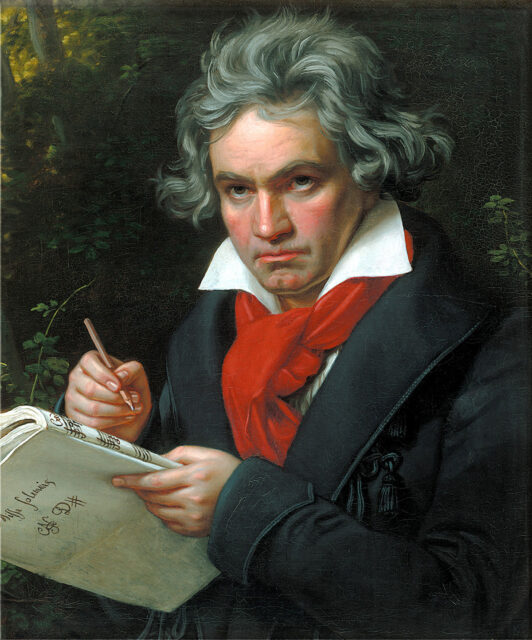 Beethoven komponierte die „Ode an die Freude“