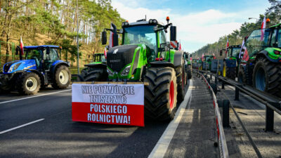 Bis Mittwoch: A12 gesperrt – Polnische Bauern blockieren Grenze zu Deutschland