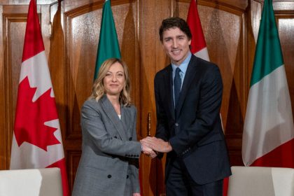 Aus Sicherheitsgründen abgesagt: Empfang mit Trudeau und Meloni in Kanada abgesagt